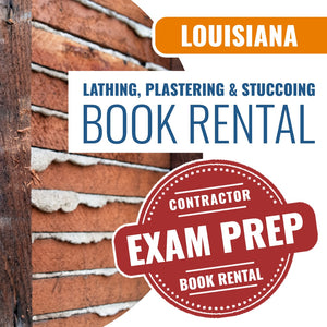 Louisiana Lathing, Plastering, And Stuccoing Contractor - Books & Courses Rental Package