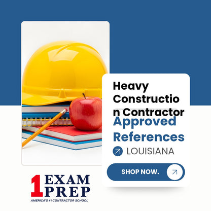 Louisiana Heavy Construction Contractor Exam Approved References