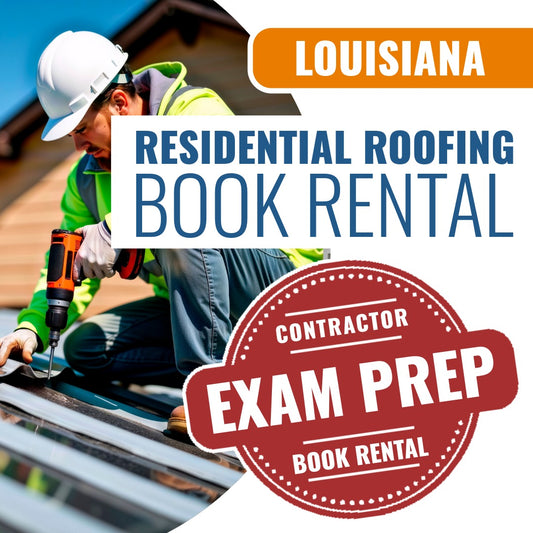 Louisiana Residential Roofing Contractor - Books & Courses Rental Package