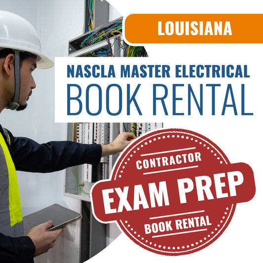 Louisiana NASCLA Master Electrical Contractor - Books & Courses Rental Package