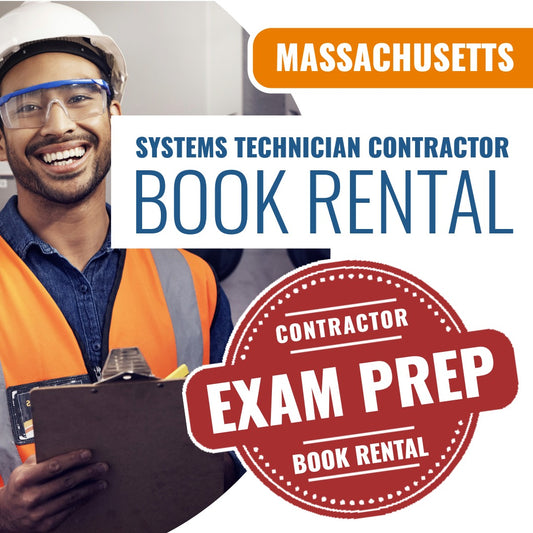 Massachusetts Systems Technician Part 1 - Books & Courses Rental Package