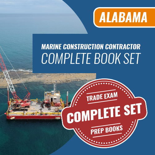 Paquete de libros para contratistas de construcción marina de Alabama