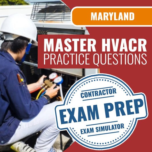 Maryland Master HVACR Contractor (PSI) - Online Practice Questions