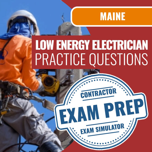Maine Limited Electrician - Low Energy (PROV) - Online Practice Questions
