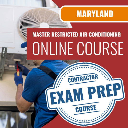 Maryland Master Restricted Air Conditioning Contractor