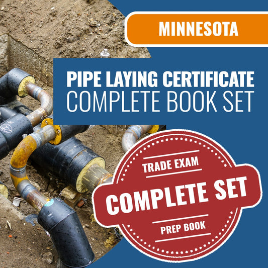 Minnesota Pipe Laying Certificate Book Package