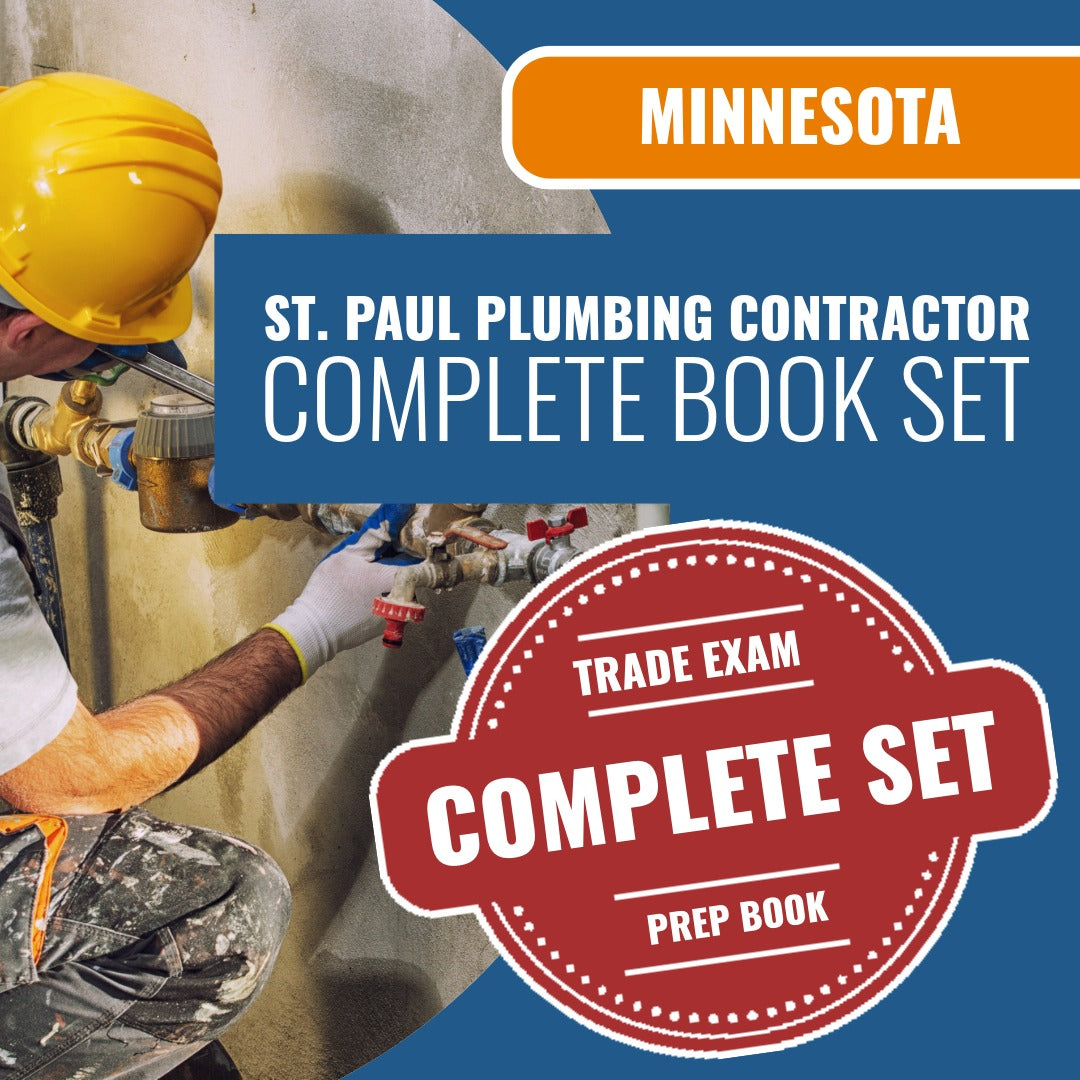 St. Paul Minnesota Plumbing Contractor Book Package