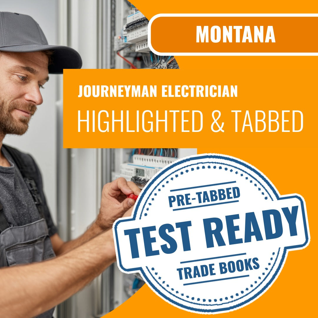 Montana Journeyman Electrician Highlighted & Tabbed Book Package