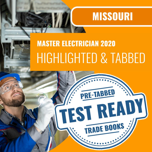 Missouri Master Electrician 2020 Highlighted & Tabbed Book Package