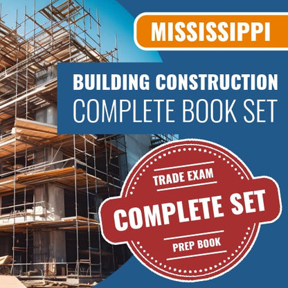 Mississippi Building Construction Contractor Exam Book Package