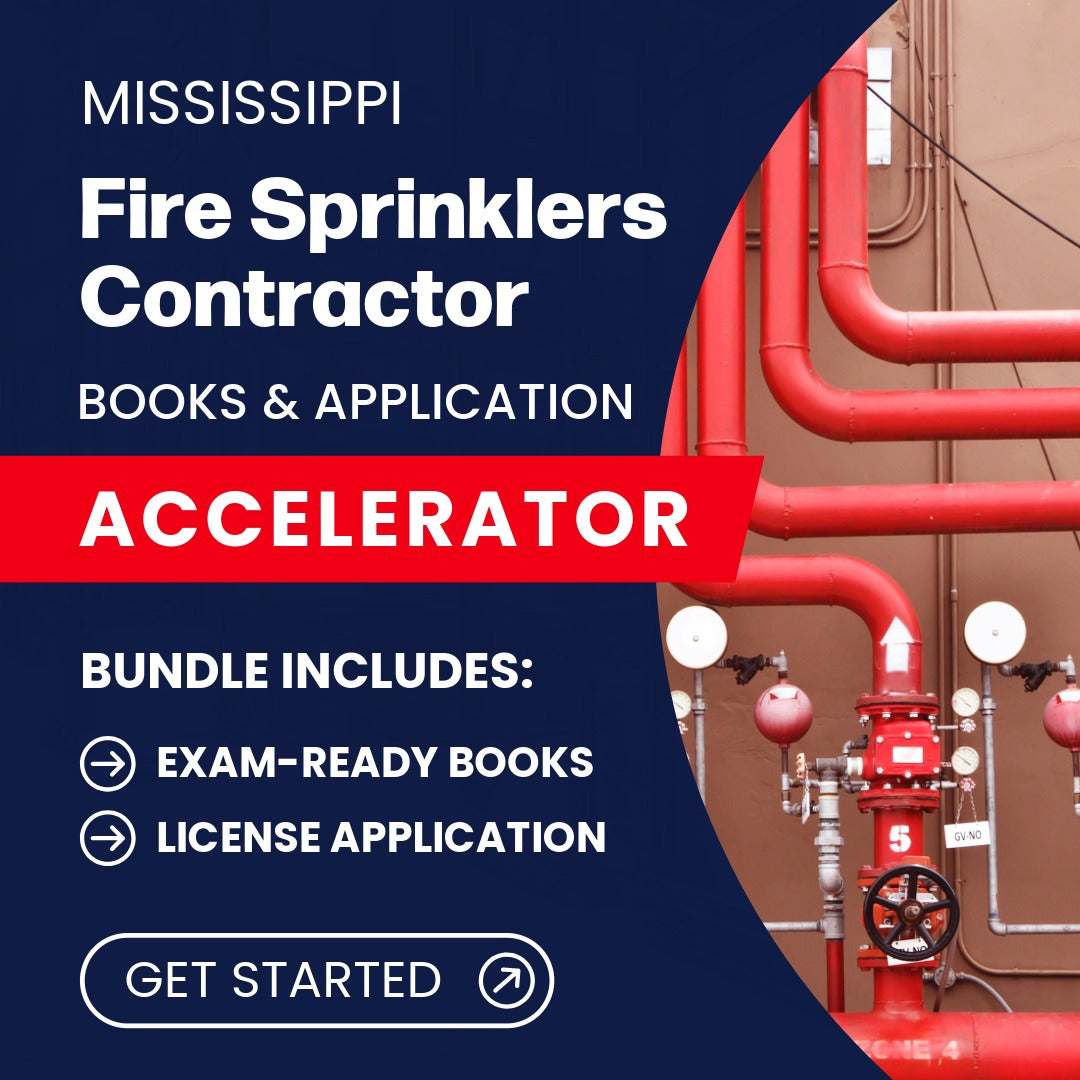Mississippi Fire Sprinklers Contractor Books & Application Accelerator