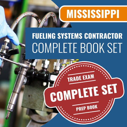 Mississippi Fueling Systems Contractor Exam Book Package