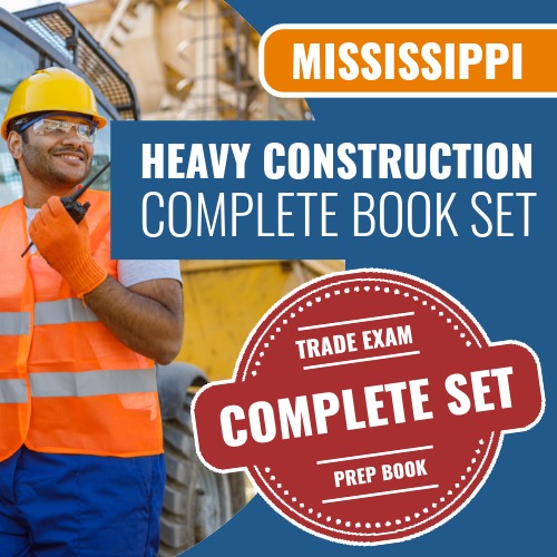Mississippi Heavy Construction Contractor Exam Book Package