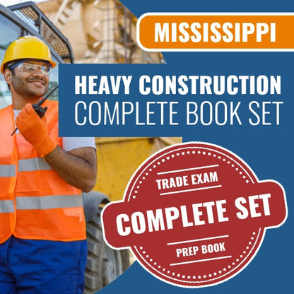 Mississippi Heavy Construction Contractor Exam Book Package