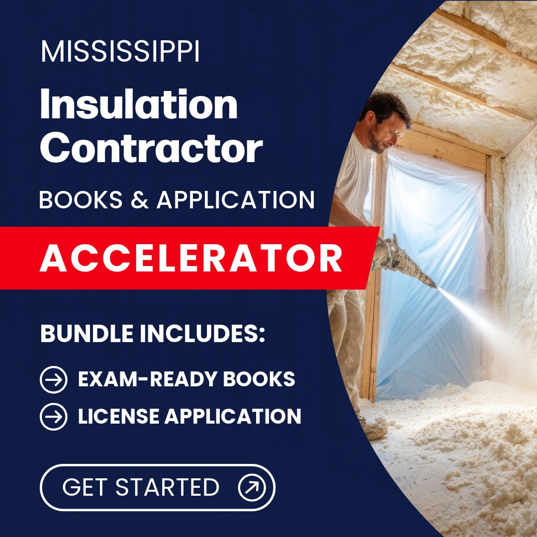 Mississippi Insulation Contractor Books & Application Accelerator