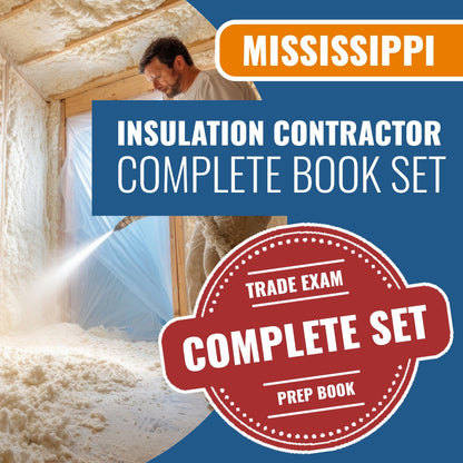 Mississippi Insulation Contractor Exam Book Package