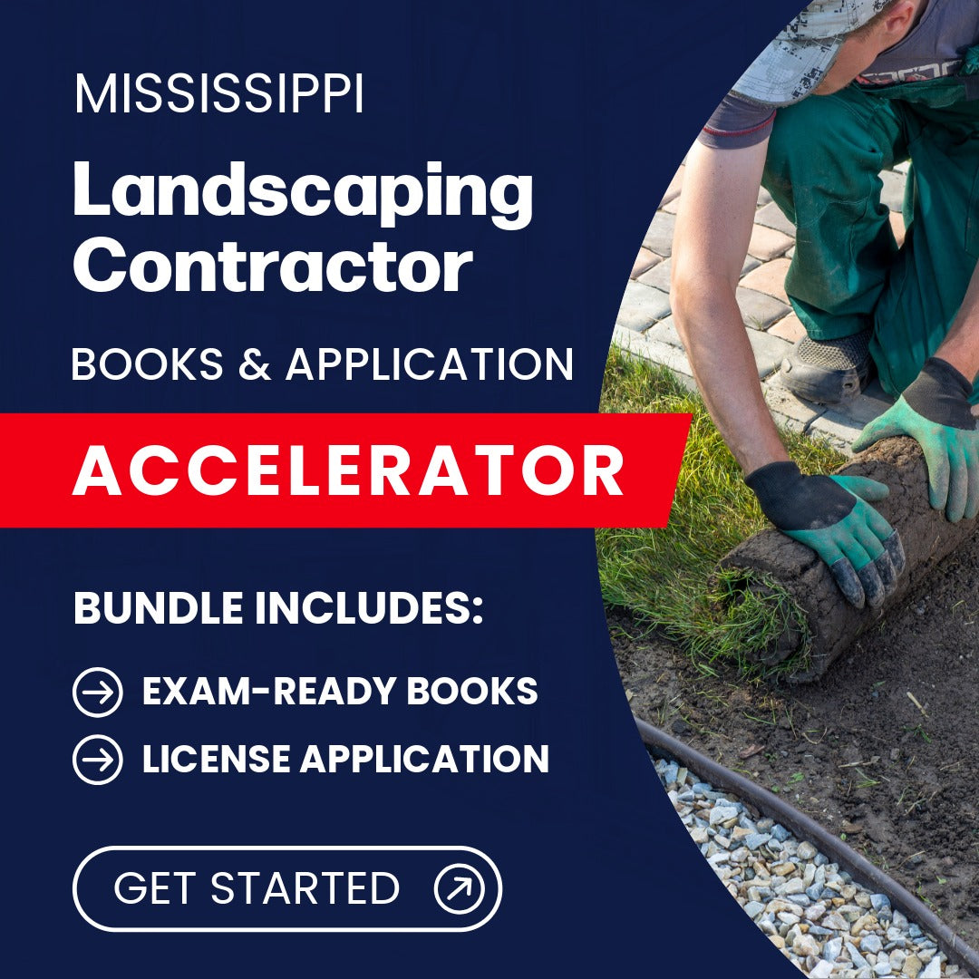 Mississippi Landscaping Contractor Books & Application Accelerator