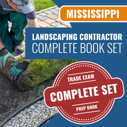 Mississippi Landscaping Contractor Exam Book Package