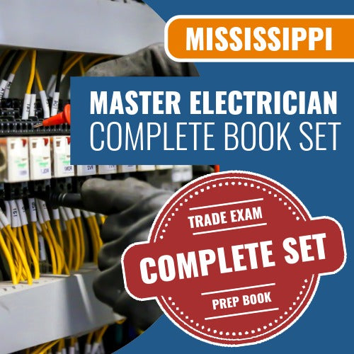 Mississippi Master Electrician Contractor Exam Book Package