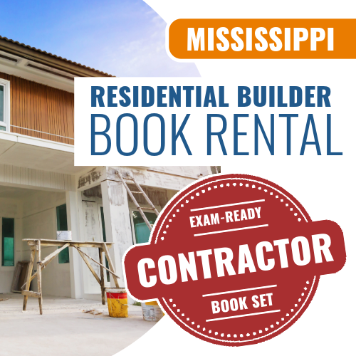 Mississippi Residential Builder - Book Rental Package