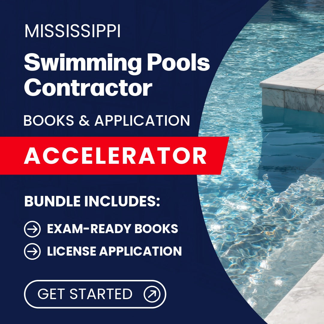 Mississippi Swimming Pools Contractor Books & Application Accelerator
