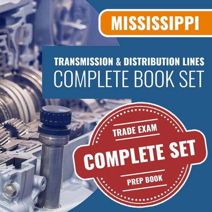 Mississippi Transmission and Distribution Lines Contractor Exam Book Package