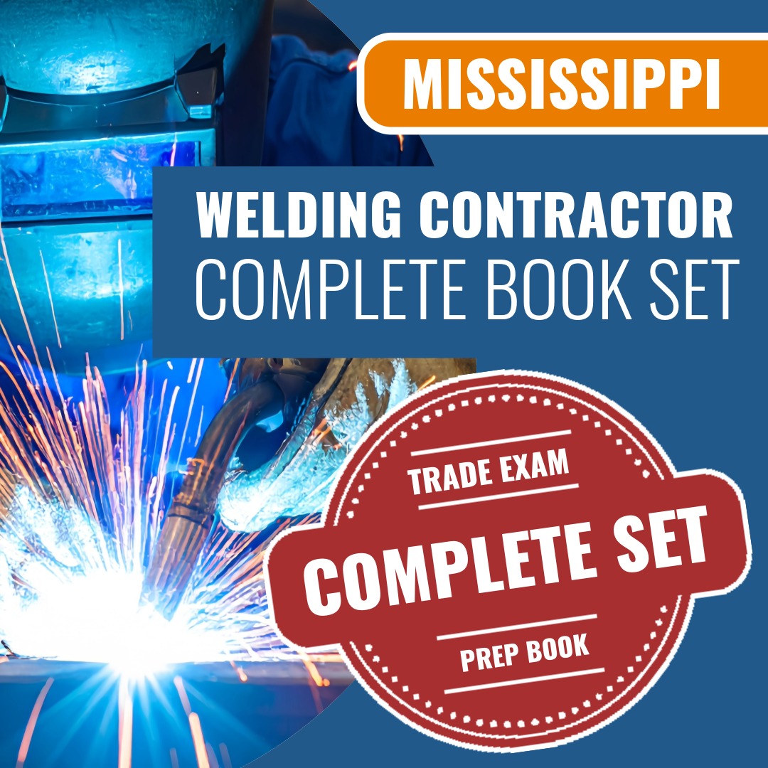 Mississippi Welding Contractor Exam Book Package