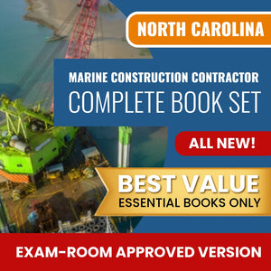 North Carolina Marine Construction Contractor Books Allowed into Exam Package