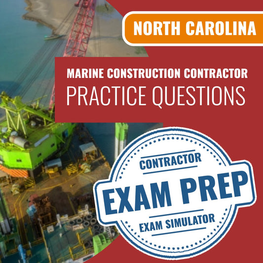North Carolina Marine Construction Contractor Exam - Online Practice Questions