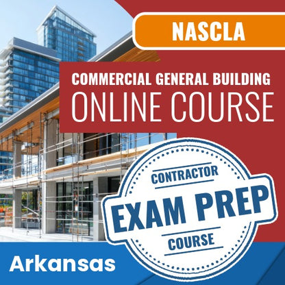 Contratista general de edificios comerciales de Georgia (NASCLA): curso de preparación para exámenes en línea 