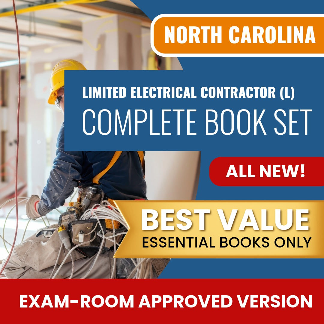 North Carolina Limited Electrical Contractor (L) Books Allowed into Exam Package