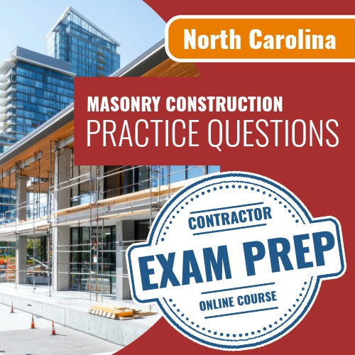 Masonry Practice Problem North Carolina Masonry Contractor Exam - Online Practice Questions β 1 ...