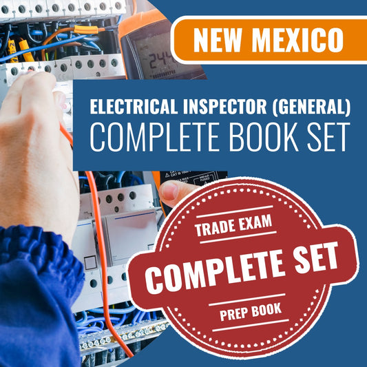 New Mexico Electrical Inspector (General) Contractor Exam Book Package