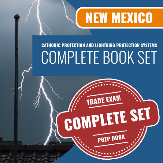 New Mexico Cathodic Protection and Lightning Protection Systems Contractor ES-2 Exam Book Package