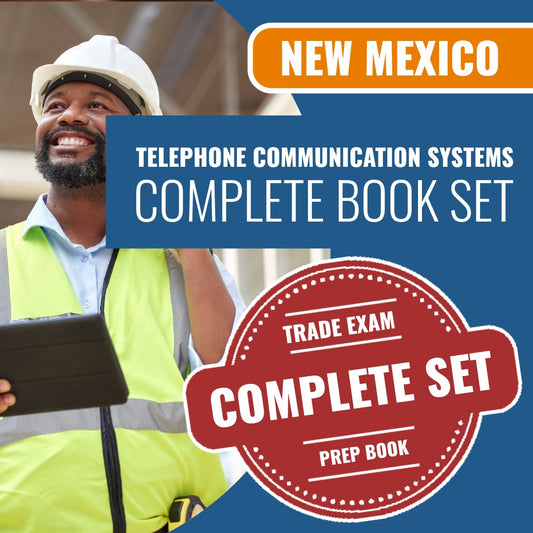 New Mexico Telephone Communication Systems and Telephone Interconnect Systems Contractor ES-7 Exam Book Package