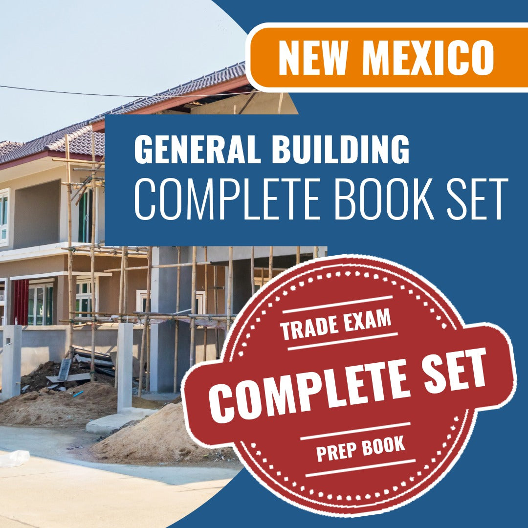 New Mexico General Building Contractor Part 2 GB-98 Contractor Exam Book Package