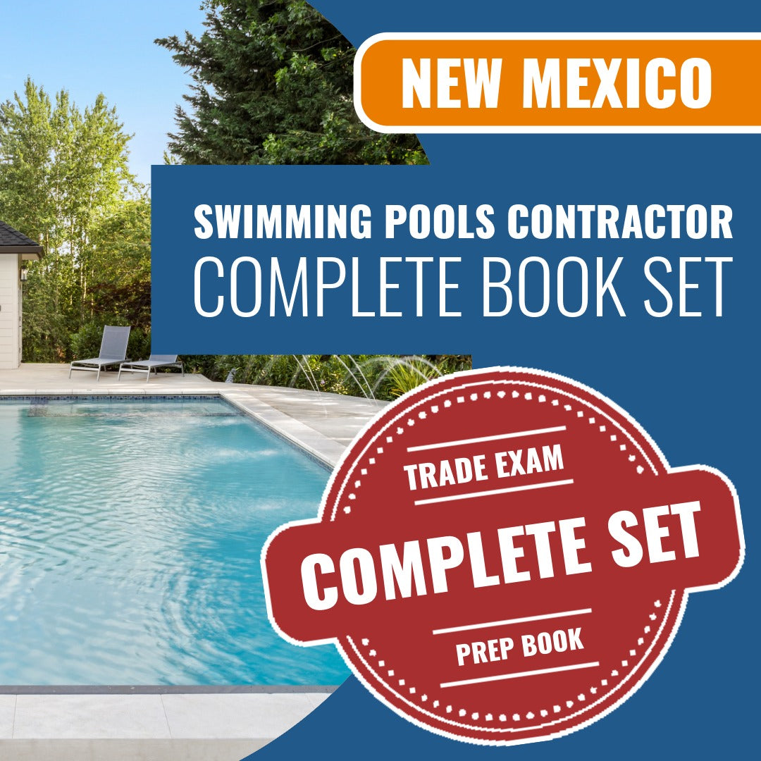 New Mexico Swimming Pools Contractor GS-25 Exam Book Package