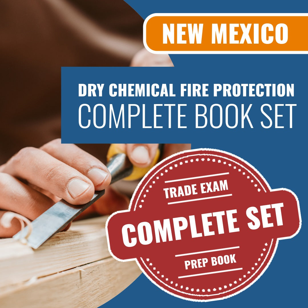 New Mexico Dry Chemical Fire Protection Contractor MS-14 Exam Book Package
