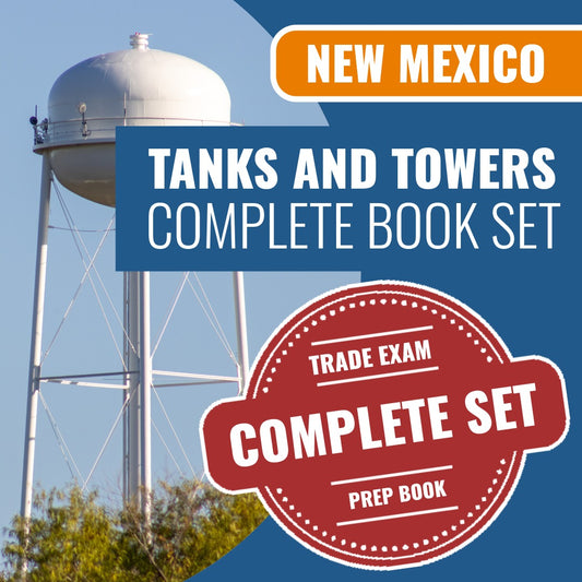 New Mexico Tanks and Towers Contractor GF-7 Exam Book Package