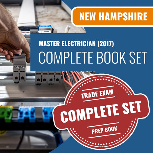 New Hampshire Master Electrician (2017) Exam Book Package