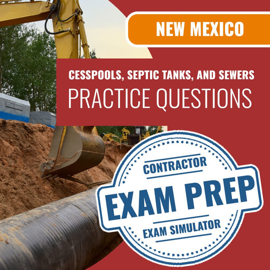New Mexico Cesspools, Septic Tanks and Sewers Contractor (MS-3) Exam - Online Practice Questions