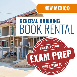 New Mexico General Building Inspector Contractor - Books & Courses Rental Package