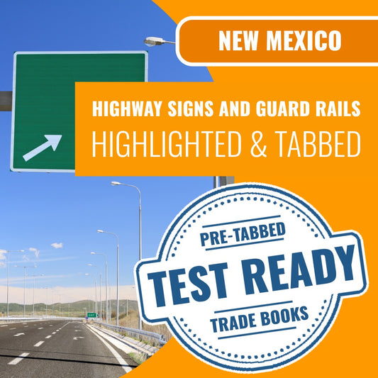 Voting Signs On Guard Rails New Mexico Highway Signs and Guard Rails Contractor GA-5 – 1 Exam Prep