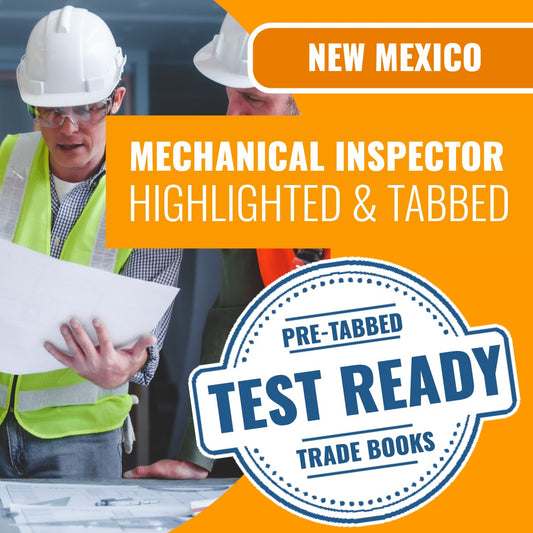 New Mexico Mechanical Inspector Highlighted & Tabbed Book Package