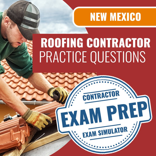 New Mexico Roofing Contractor (GS-21) Exam - Online Practice Questions