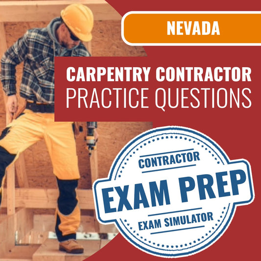 Nevada Carpentry Contractor (C-3) Exam - Online Practice Questions