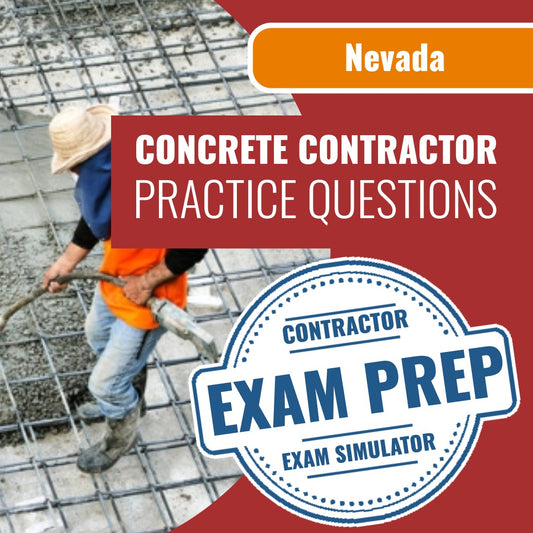 Nevada Concrete Contractor (C-5) Exam - Online Practice Questions