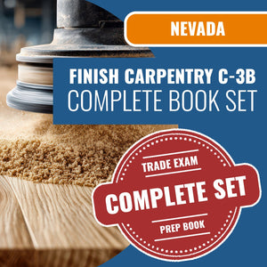 Nevada Finish Carpentry Contractor (C-3B) Exam Book Package