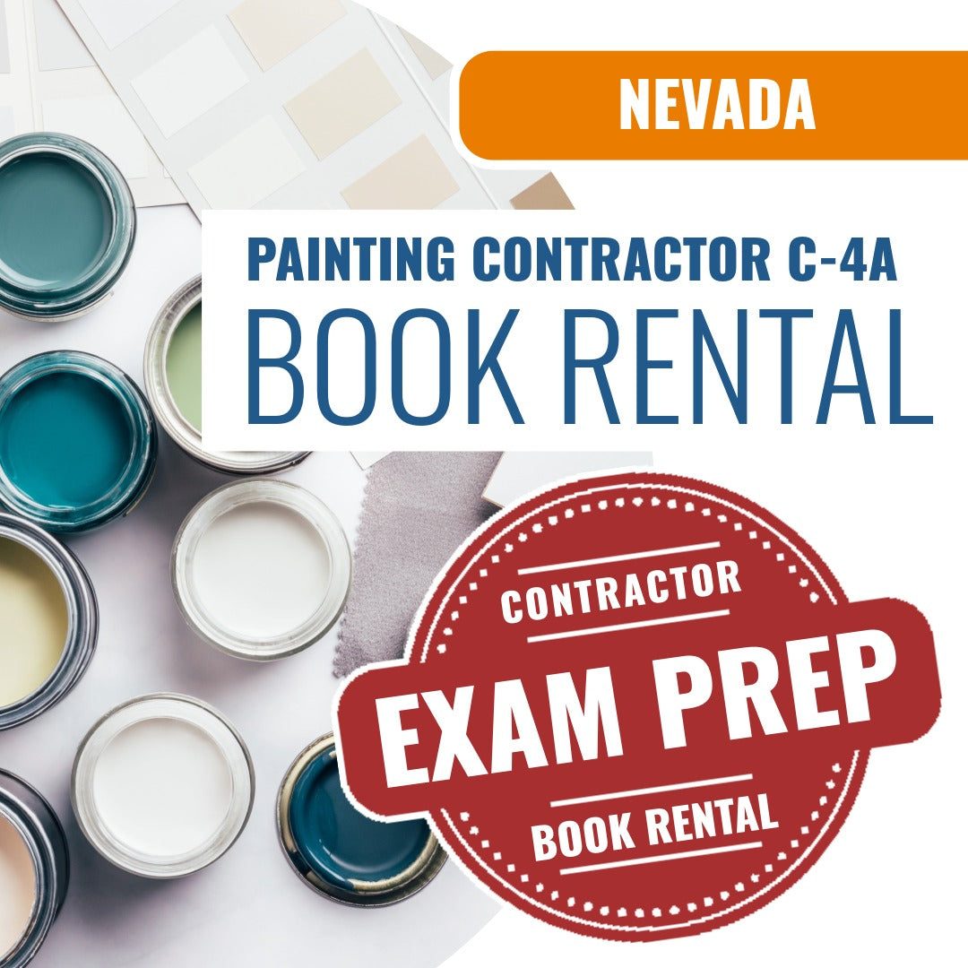 Nevada Painting Contractor (C-4A) - Books & Courses Rental Package