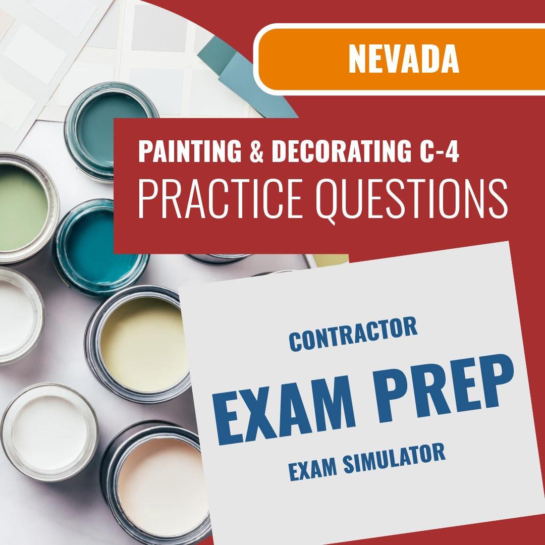Nevada Painting And Decorating Contractor (C-4) Exam - Online Practice Questions